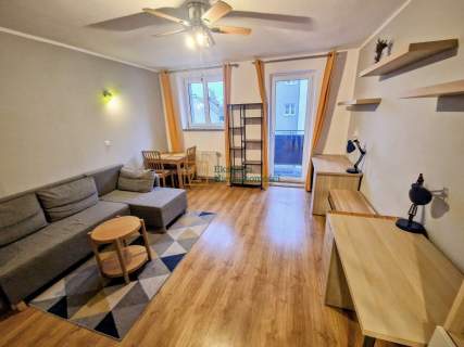 Umeblowana kawalerka 37,5 m2, Na Barciach, balkon