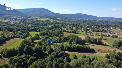 Działka rekreacyjna 1439m2 w Radziechowach