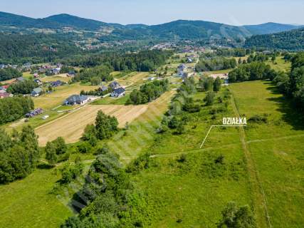 Działka rolna 1463 m Stryszawa słoneczna HIT