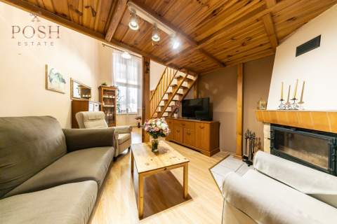 duża loggia odrestaurowana kamienica wyjątkowe