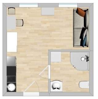 Targowa 55, studio w centrum Łodzi, obok Galerii