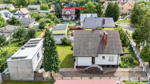 Dom wolnostojący, działka 689m, bud. gosp, garaż