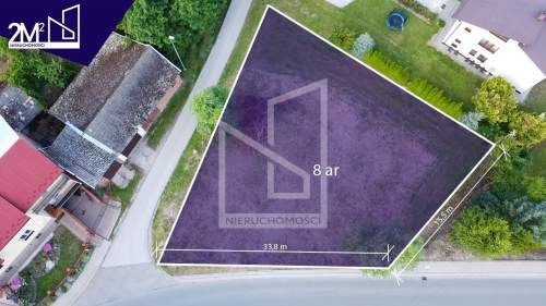 Działka 800m2 Media Białoboki gm. Gać