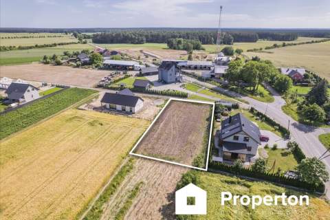 Działka budowlana 1145 m na sprzedaż   Chełmsko