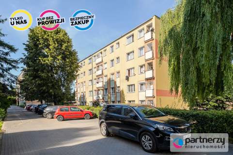 Jasne 2 pokoje z balkonem Pełne wyposażenie