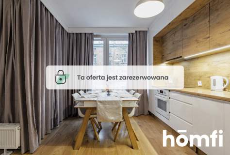 Pięknie urządzone 2-pokojowe mieszkanie na Wildzie