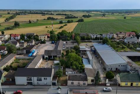  Dom z dużą działką 1400 m w centrum Kiszkowa 