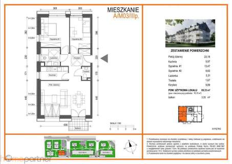 MIESZKANIE Z BALKONEM PRZY PARKU