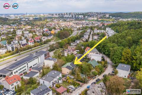 Działka budowlana centrum Gdyni Urządzony ogród