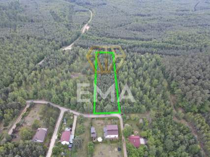 Działka leśna 4464 m Herby MPZP