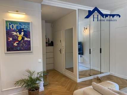 Dwu pokojowy apartament przy Polach Mokotowskich