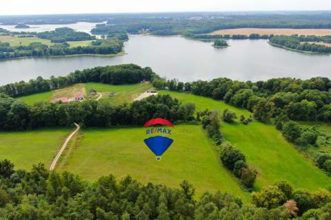 Działka 3,3 ha z własną linią brzegową j. Narie