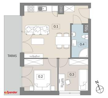 3-pokoje w promocyjnej cenie Naramowice