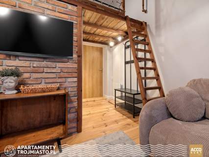 Studio z antresolą w Sopocie