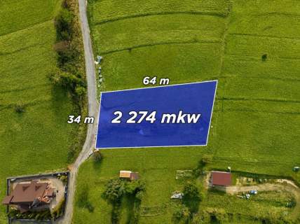 Działka widokowa w Rzepiskach 2274m2