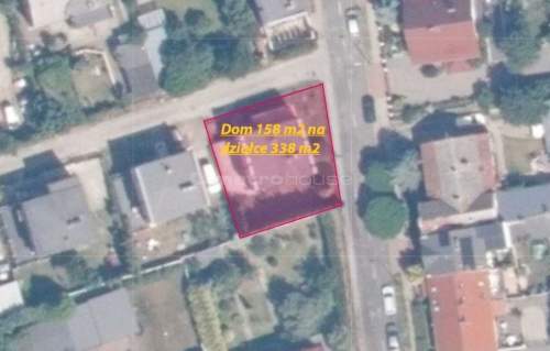 Dom piętrowy z ogrodem w centrum Zielonej Góry