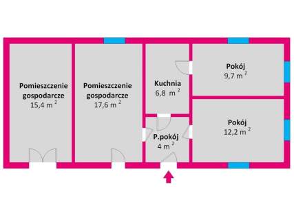 Działka z MPZP i mediami w centrum wsi