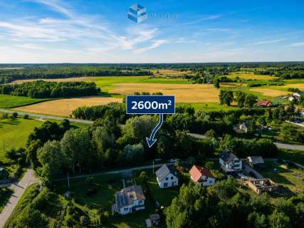 Działka 2600m2 z MPZP 15 min od Iławy