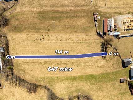 Działka Budowlana Chochołów 647m2