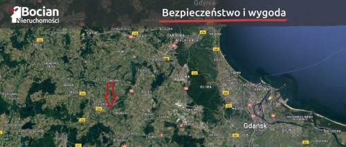 Płaskie działki z malowniczym widokiem Kczewo