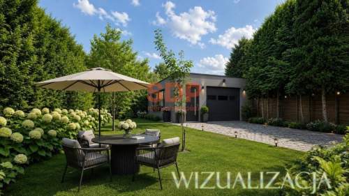 bliźniak z ogrodem Wrocław Złotniki
