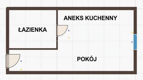 Mieszkanie na sprzedaż, 17,7 m2, Łódź