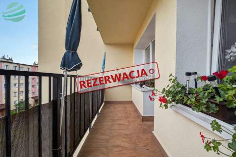 Słoneczne 47m2 Mieszkanie z wyjątkowo dużym balkon