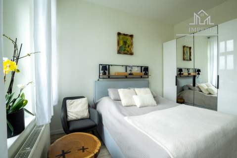 Stylowe mieszkanie w sercu Oliwy Balkon Park