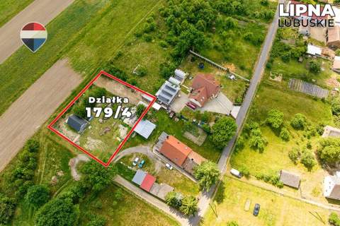 Działka 1.337 m z domkiem 35 m