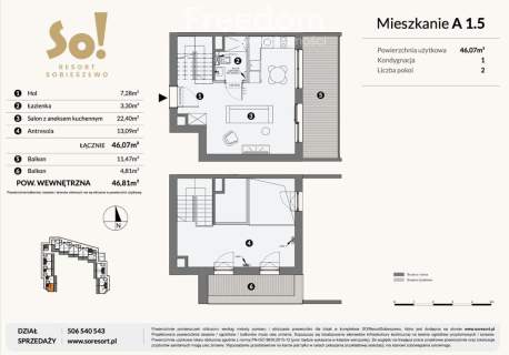 Słoneczny apartament narożny - Gdańsk Sobieszewo