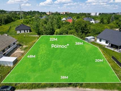 Działka budowlana w Chełmie  1627 m na ul. Majdan