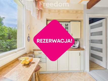 Parter z dużym balkonem i widokiem na zieleń