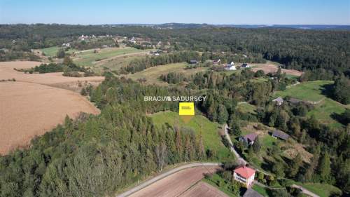 Działka budowlana 8900 m2 Poręba Żegoty