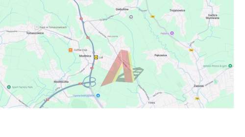 Działka 2ha , bez słupów wysokiego napięcia