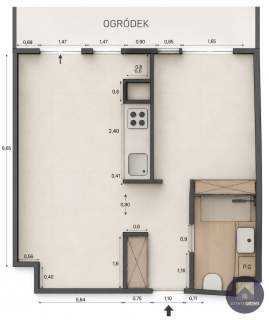 Villa Nobile 47 m Prywatny ogródek