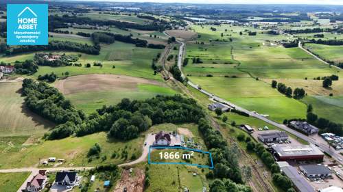 Miechucino Działka pod dom na Kaszubach 1866m2