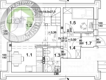 Mieszkanie na sprzedaż, 62,2 m2, Nawojowa