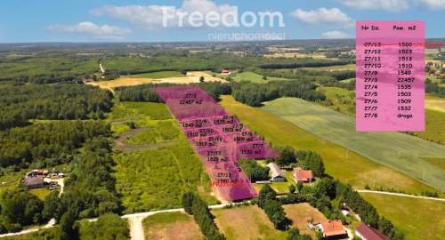 Urokliwa działka 2,24ha ok.jez.Narie Warmia Mazury