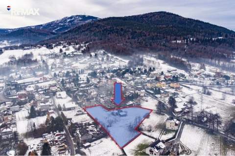6 działek budowlanych   Buczkowice 4586 m2