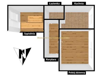 2 pokojowe mieszkanie w centrum Pruszcza