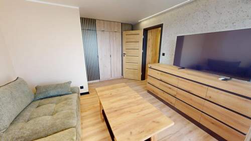 Po generalnym remoncie balkon centrum Gliwic - ul. Łokietka 13
