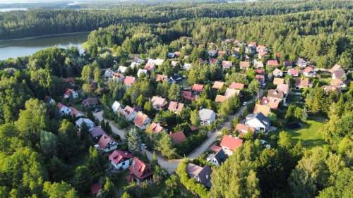 Domek letniskowy na Mazurach przy jeziorze