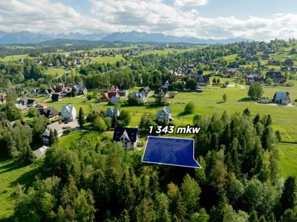 Działka przy ul. Wierch Głodowski Bukowina Tatrzańska 1343m2
