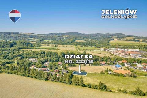 Działka budowlana z mediami, blisko DK8