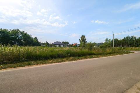 Justynów działka 1299 m , pozwolenie i media