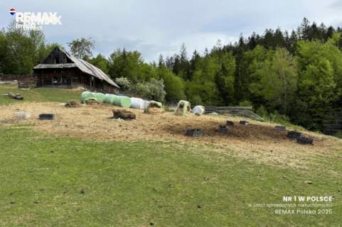 Istebna 66 arów dom staw widok