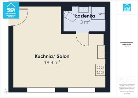 Kawalerka Gdynia Śródmieście 19,7 m Kamienica