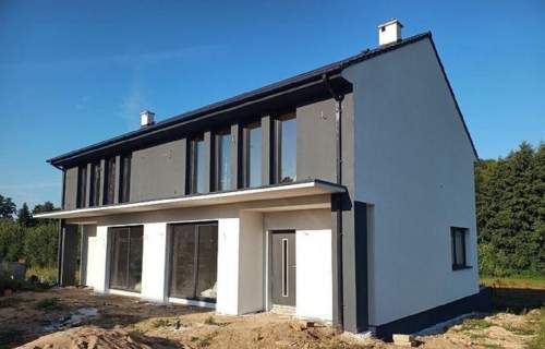 Dom w zabudowie bliźniaczej 105m2, działka 500m2,Borek