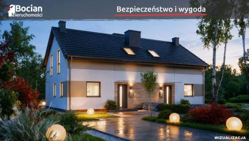 Nowoczesny dom DEWELOPERSKI w Bojanie