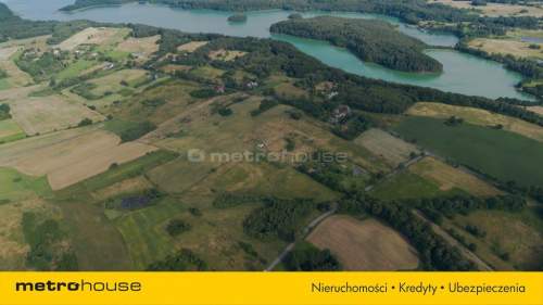 Działka JEZIORO KOMORZE z projektem-udział w plaży